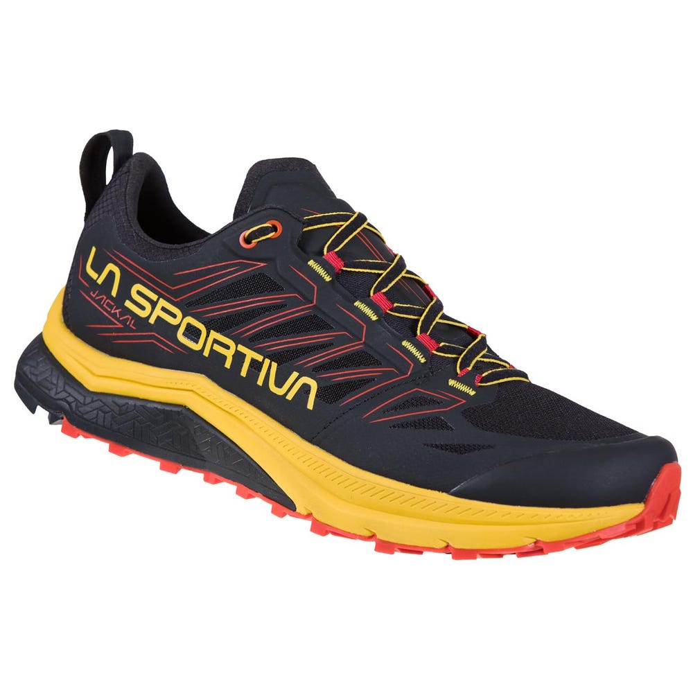 La Sportiva Laufschuhe Herren - La Sportiva Jackal Schwarz/Gelb - DE-02973